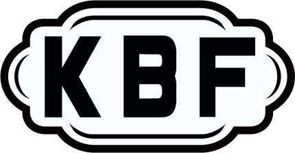 Kickboxing Fitness
                        ("KBF")-initials logo